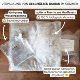 Durian Mon Thong geschält
