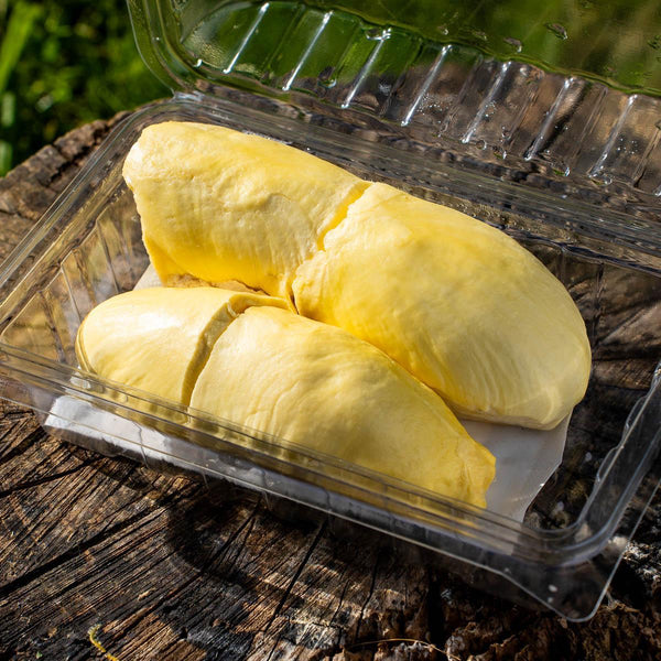 Durian Mon Thong geschält