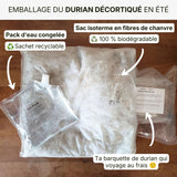 Durian Mon Thong décortiqué