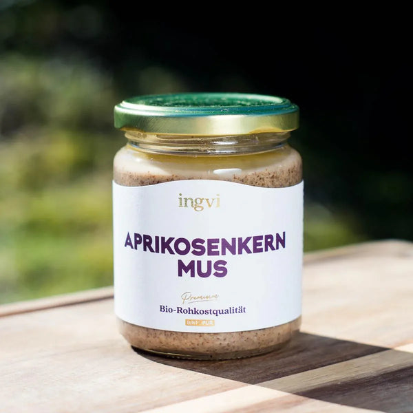 Aprikosenkernmus bio & roh Ingvi